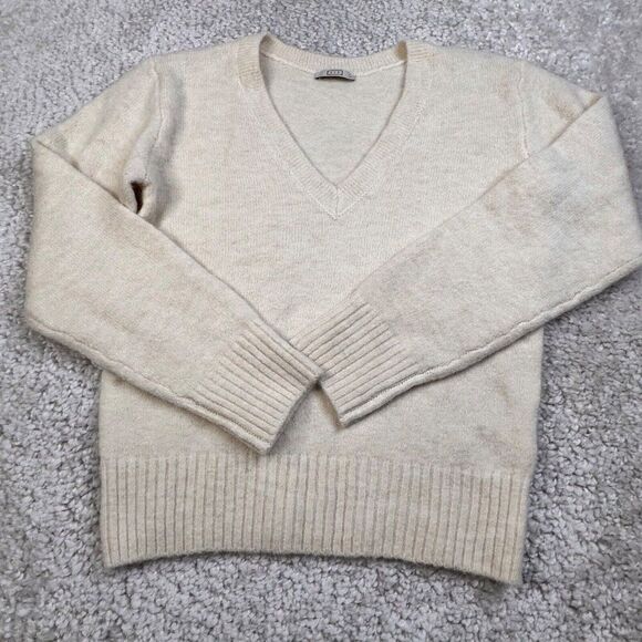 AYR The Cutie BB Sweater V-Neck Ivory - Picture 3 of 14